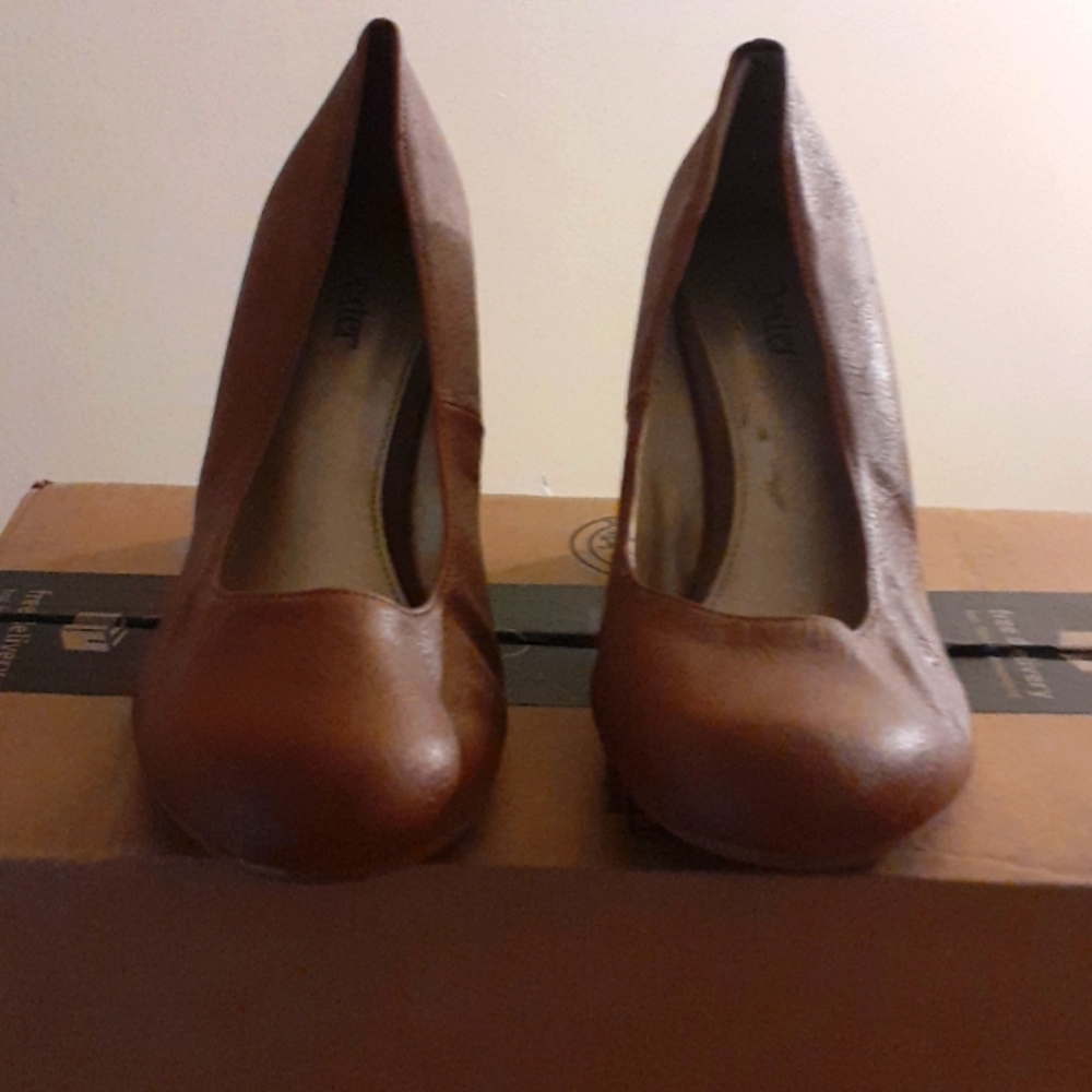 Shoes- Color: Brown